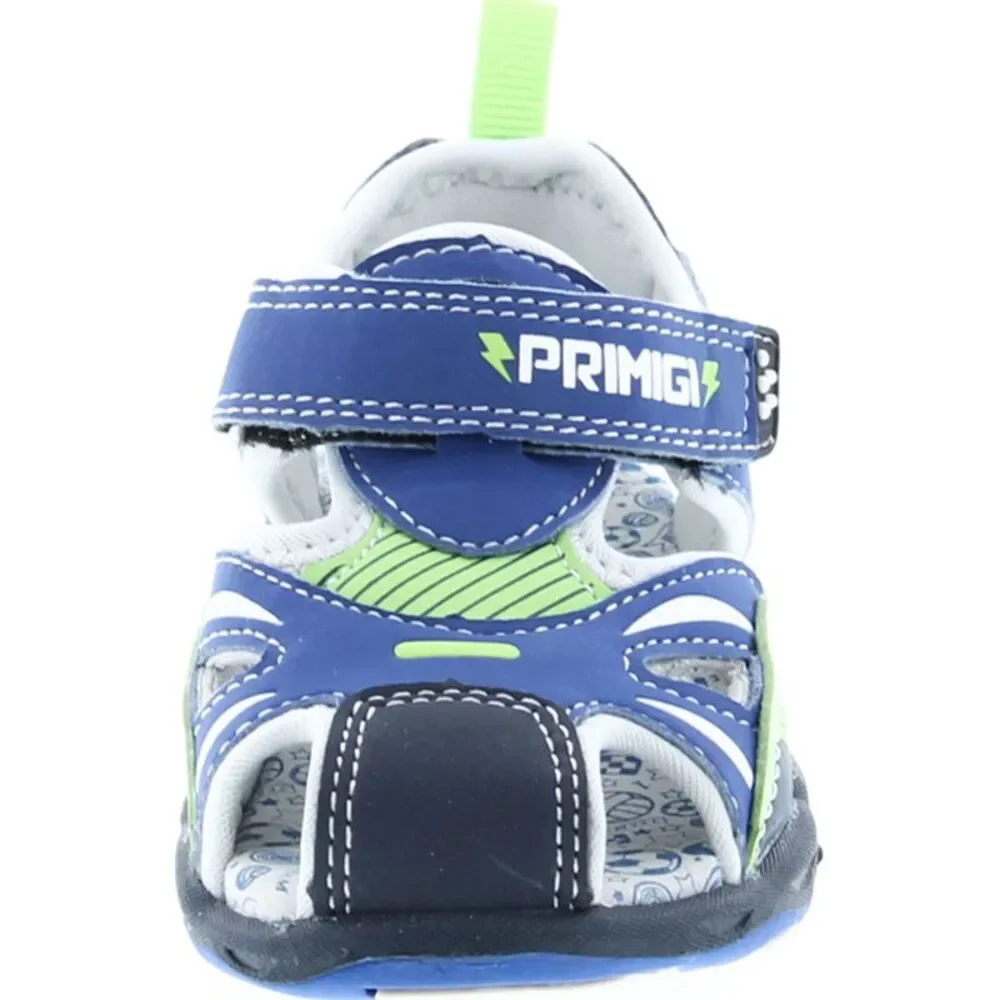 Primigi Blue and Lime Green Boys Sandal Sneaker